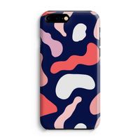 Memphis Shapes Pink: iPhone 8 Plus Volledig Geprint Hoesje