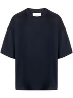 Studio Nicholson t-shirt oversize à manches courtes - Bleu