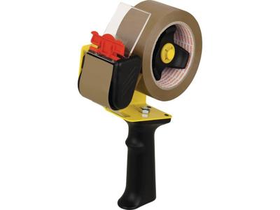 tesa Tapedispenser Zwart, Geel Rolbreedte (max.): 50 mm Rollengte (max.) 66 m