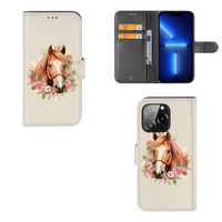 Telefoonhoesje met Pasjes voor iPhone 13 Pro Paard