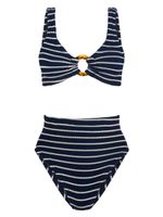 Hunza G bikini Nadine rayé - Bleu