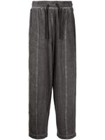 izzue pantalon de jogging à lien de resserrage - Gris