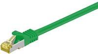 goobay Cat7 S/FTP PiMF patchkabel 1,5m groen
