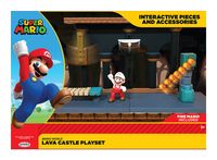 World of Nintendo Super Mario Playset Lava Castle - thumbnail