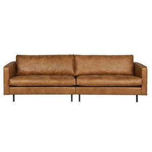 BePureHome Rodeo Classic 3-zitsbank - Eco-leder - Cognac