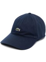 Lacoste casquette à patch logo - Bleu