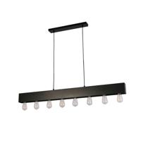 Searchlight Hanglamp Piano 8-lichts 51607-8BK - thumbnail