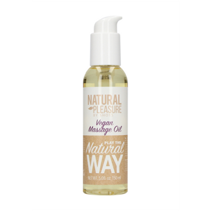 Natural Pleasure by Shots Vegan Massage Oil - 5 fl oz / 150 ml