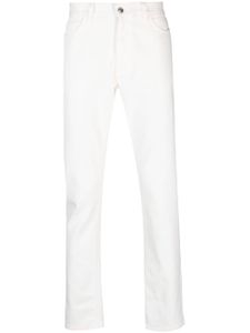 Zegna mid-rise straight-leg jeans - Blanc