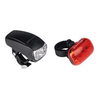 Dunlop Vehicle 871125241679 Led-set AB voor fiets, wit, uniseks, volwassenen, eenheidsmaat