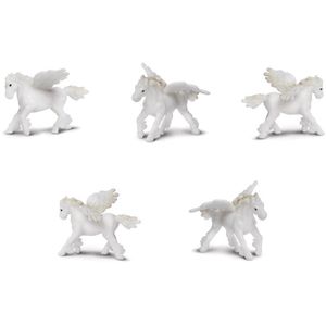 Pegasus speelgoedfiguren junior wit 192 stuks