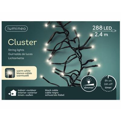 Clusterverlichting lumineo 288-lamps LED 'warm wit' Clusterverlichting lumineo 288-lamps LED 'warm wit'