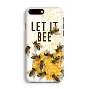 Let it bee: iPhone 8 Plus Volledig Geprint Hoesje