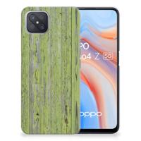 OPPO Reno4 Z | A92s Bumper Hoesje Green Wood