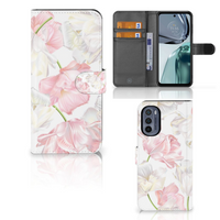 Motorola Moto G62 5G Hoesje Lovely Flowers - thumbnail