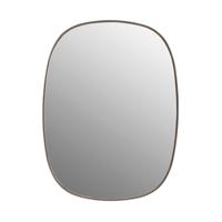 Muuto Framed Spiegel Small - Taupe/Clear