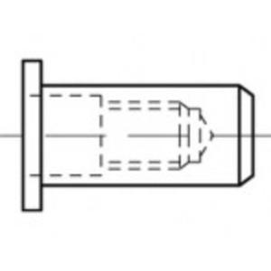 TOOLCRAFT TO-5444286 Popmoer M6 Staal 500 stuk(s)