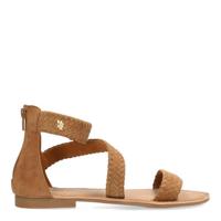Mexx Eda leren sandalen bruin