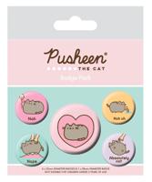 Pusheen Pin-Back Buttons 5-Pack Pusheen Nah - thumbnail