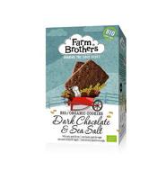 Farm Brothers Farm Brothers Chocolade Met Zeezout Koekjes Bio (150g)