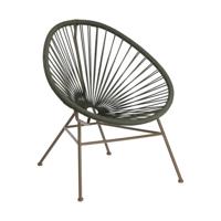 Kave Home Samantha tuin loungestoel groen