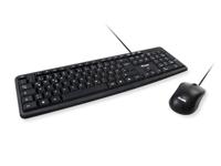 Equip kabelgebonden combi keyboard + mouse, zwart, DE