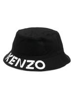 Kenzo bob réversible à logo imprimé - Noir - thumbnail