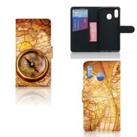 Samsung Galaxy M20 Flip Cover Kompas