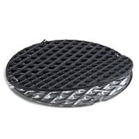 höfats - CONE Gietijzeren rooster - tweedelig grillrooster met lekbak voor vet - voor emissiearm grillen - massief en geëmailleerd - rond - Toebehoren voor CONE Grill