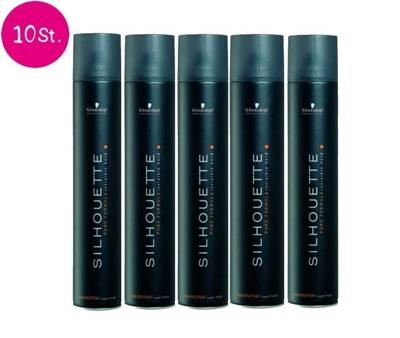 Schwarzkopf Silhouette Hairspray Super Hold - Voordeelverpakking 10x750ml