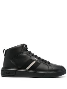 Bally baskets montantes Myles en cuir - Noir