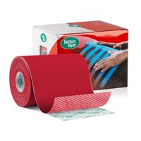 VetkinTape® Kinesiologie Tape voor dieren - Rood (10cm x 5m) | 1 rol Kinesiotape voor paarden en honden | TÜV-gecertificeerd | Kinesiotapes met +25% meer kleefkracht | Voor professionals