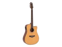 DIMAVERY STW-90 Western Guitar,natur