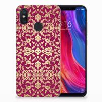 Siliconen Hoesje Xiaomi Mi 8 Barok Pink