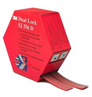 3M SJ 356D Dual Lock Klittenband Om vast te plakken Paddenstoel (l x b) 5000 mm x 25 mm Doorschijnend 1 paar - thumbnail