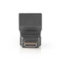 HDMI-Adapter | HDMI-Connector - HDMI Female | Draaibaar | Zwart - thumbnail