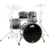 PDP Drums Concept Maple 5-Piece Silver to Black Sparkle 5d. shellset