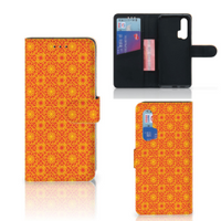 Honor 20 Pro Telefoon Hoesje Batik Oranje