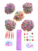 Loom Twister loombandsset Dots junior paars 5000 delig