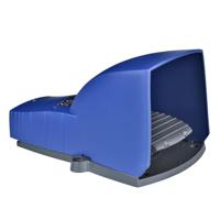 Schneider XPEB311 enkele stroomschakelaar XPE-B, met afdekking, kunststof, 2NC+2NO, blauw