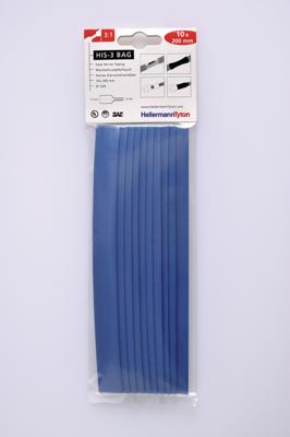 HellermannTyton 308-31212 Krimpkous assortiment Blauw 12 mm 4 mm Krimpverhouding:3:1 10 stuk(s)