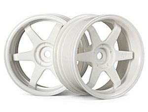 Te37 wheel 26mm white (6mm offset)