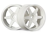 Te37 wheel 26mm white (6mm offset) - thumbnail