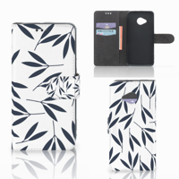 HTC U11 Life Hoesje Leaves Blue