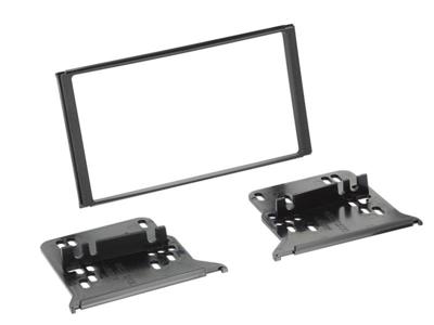 2-DIN Paneel Kia Sorento 2006-2009 Kleur: Zwart