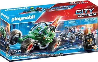 Playmobil Playmobil Politiekart: achtervolging van de kluisrover 70577