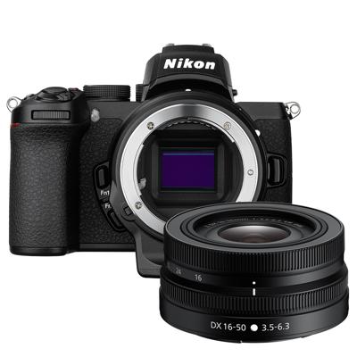 Nikon Z 50 + 16-50mm + FTZ Adapter MILC 20,9 MP CMOS 5568 x 3712 Pixels Zwart