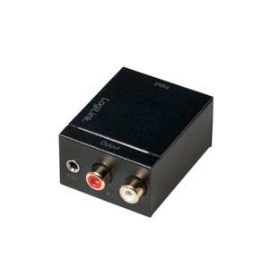 LogiLink CA0101 audio-omzetter Zwart