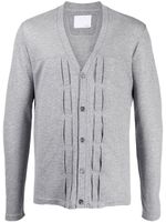 Private Stock cardigan The Antoine à rayures - Gris