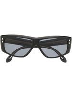 Isabel Marant Eyewear lunettes de soleil à monture rectangulaire - Noir